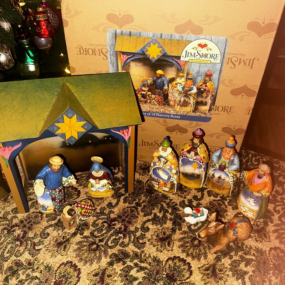 Jim Shore nativity set